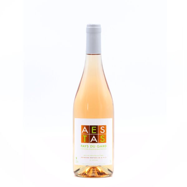 Vin de pays rosé Gard cuvée "Aestas"