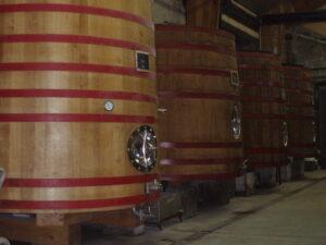 Cuverie pour la vinification du vin BIO Chinon