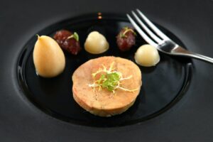 Foie gras de canard et Monbazillac