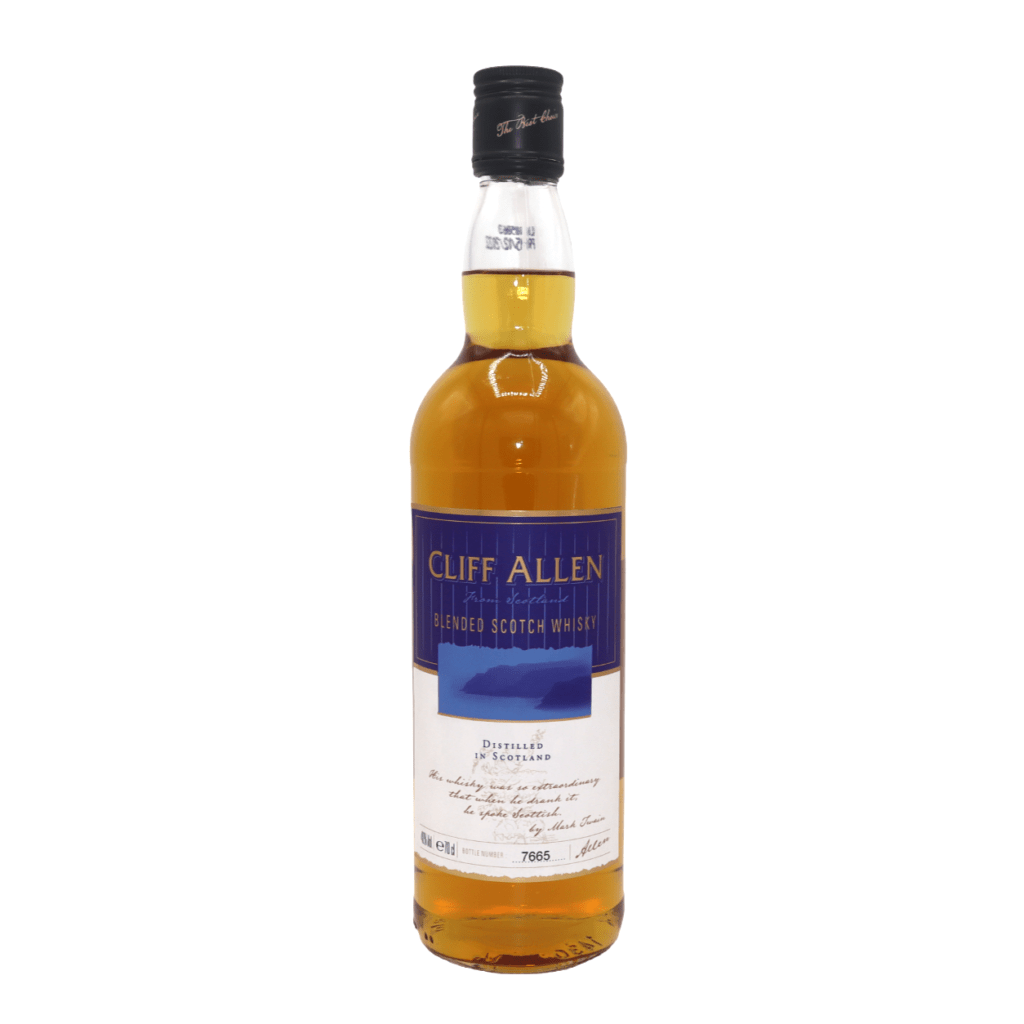 Whisky Cliff Allen Blended - Ecosse - Cave Mathelin