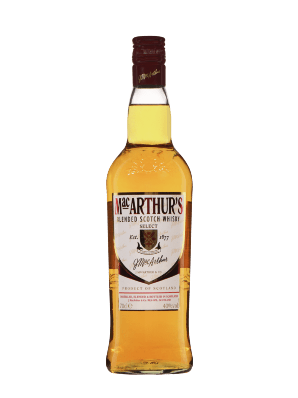 Whisky blended Mac Arthur's