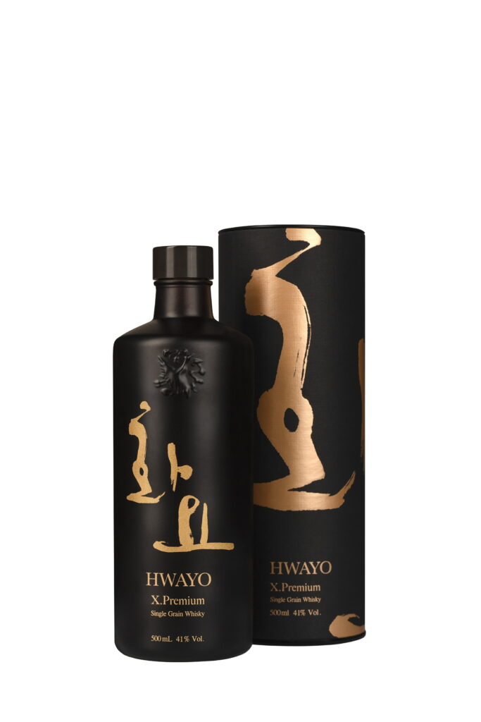Hwayo X. Premium whisky coréen