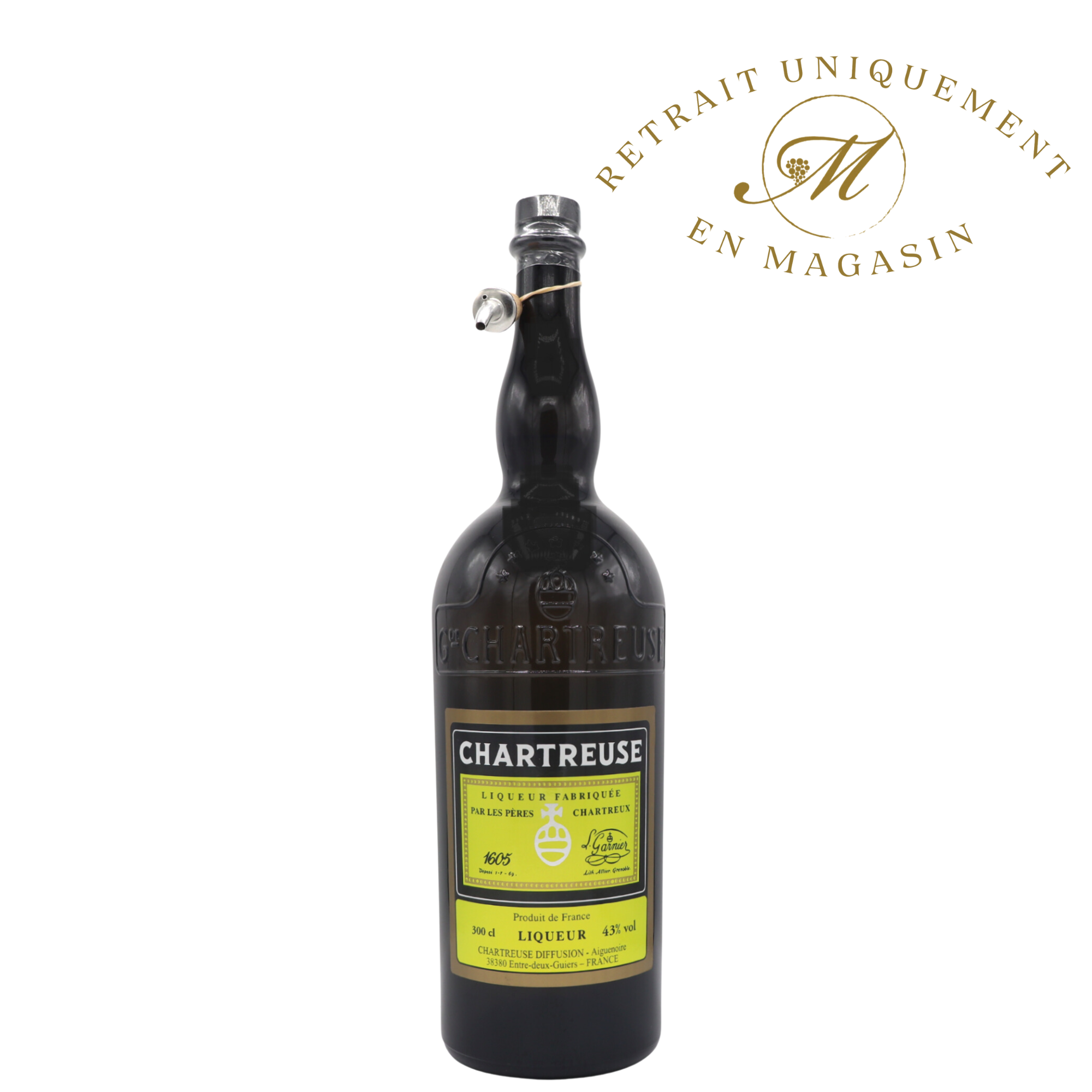 Jeroboam de Chartreuse jaune 3 litres