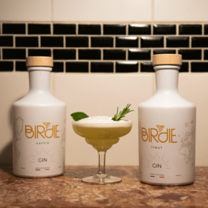 Gin Birdie Kaffir et Timut en cocktail
