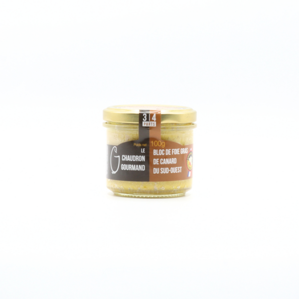 Bloc de Foie gras de canard 100 g