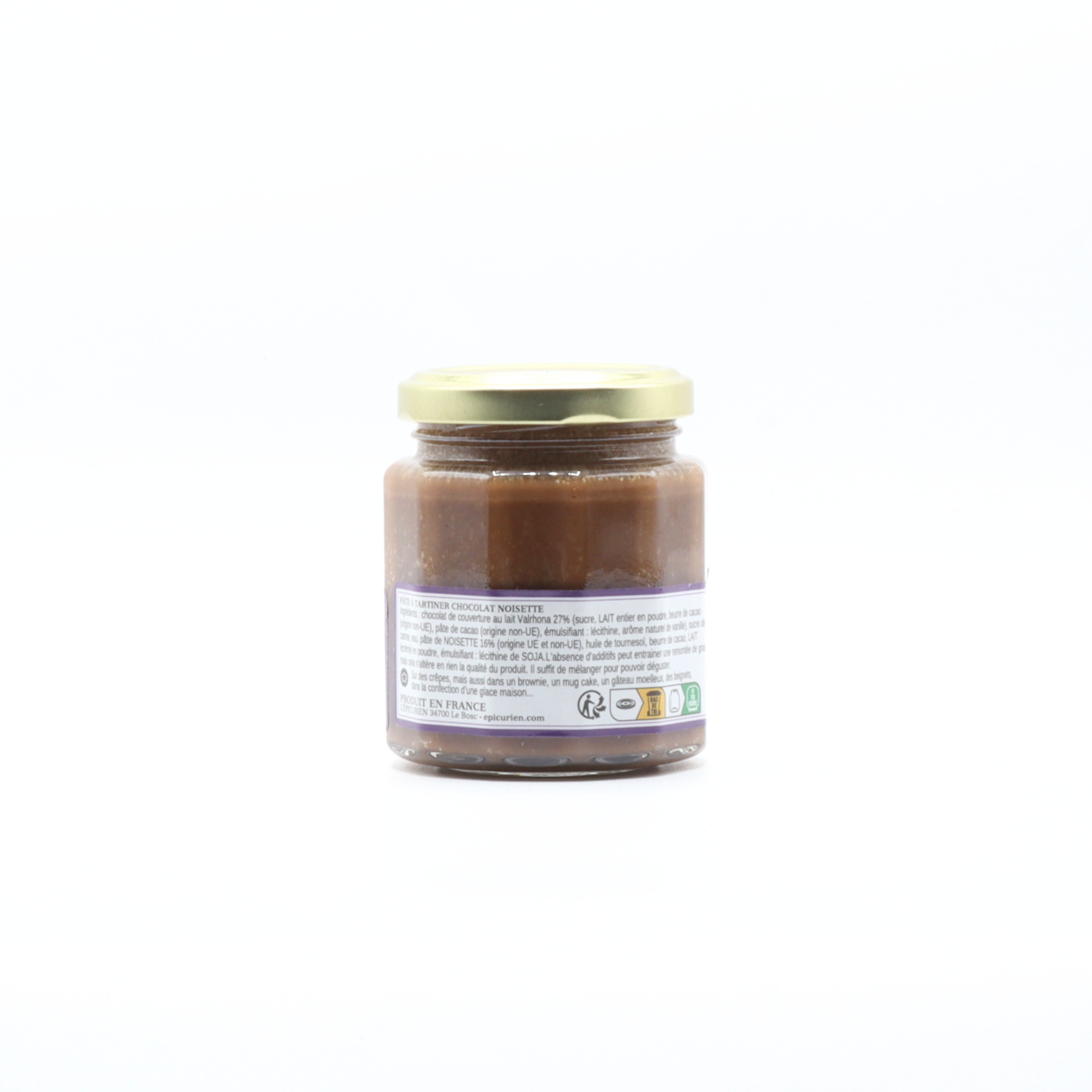 Composition pâte à tartiner CHOCO NOISETTE