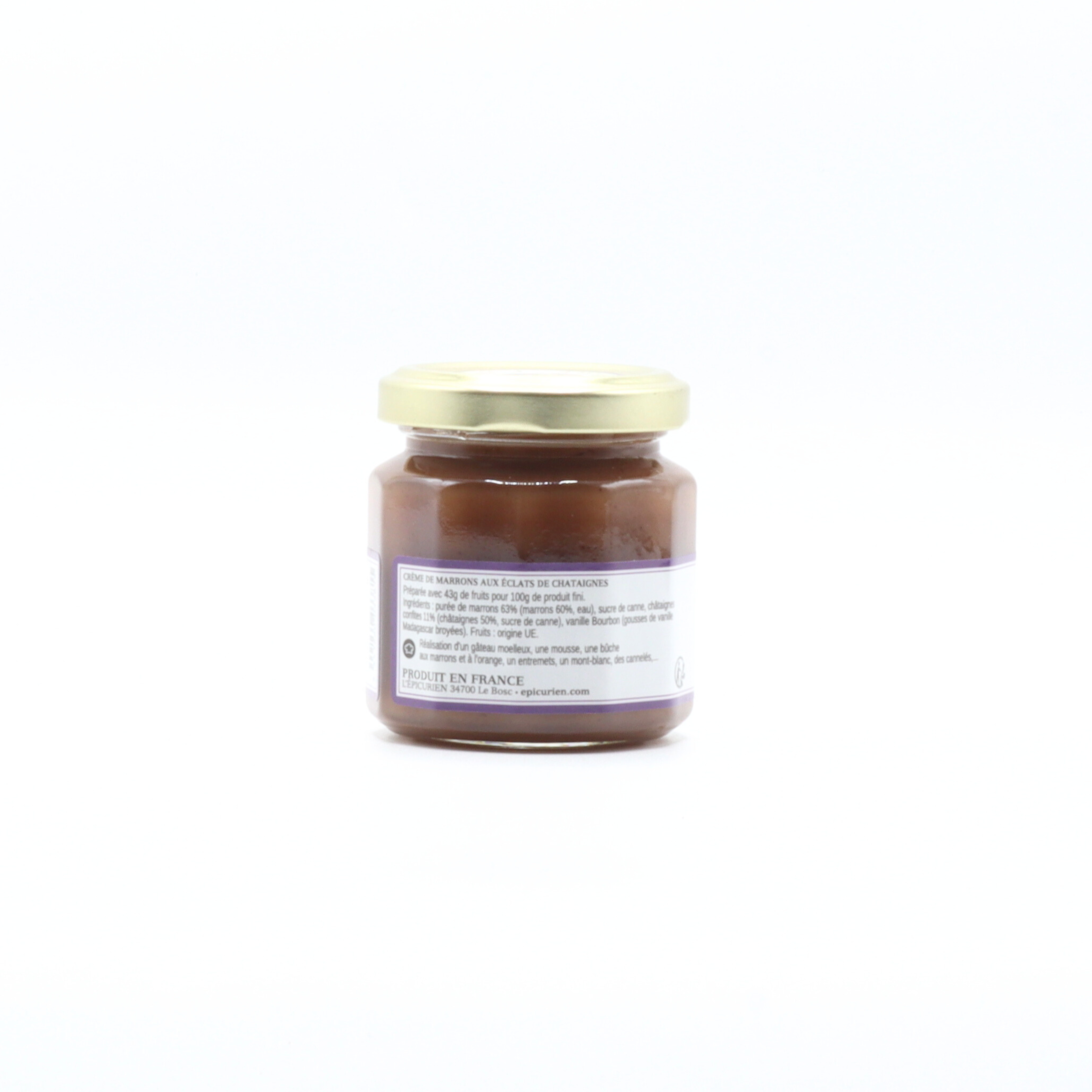 COMPOSITION CREME DE MARRONS