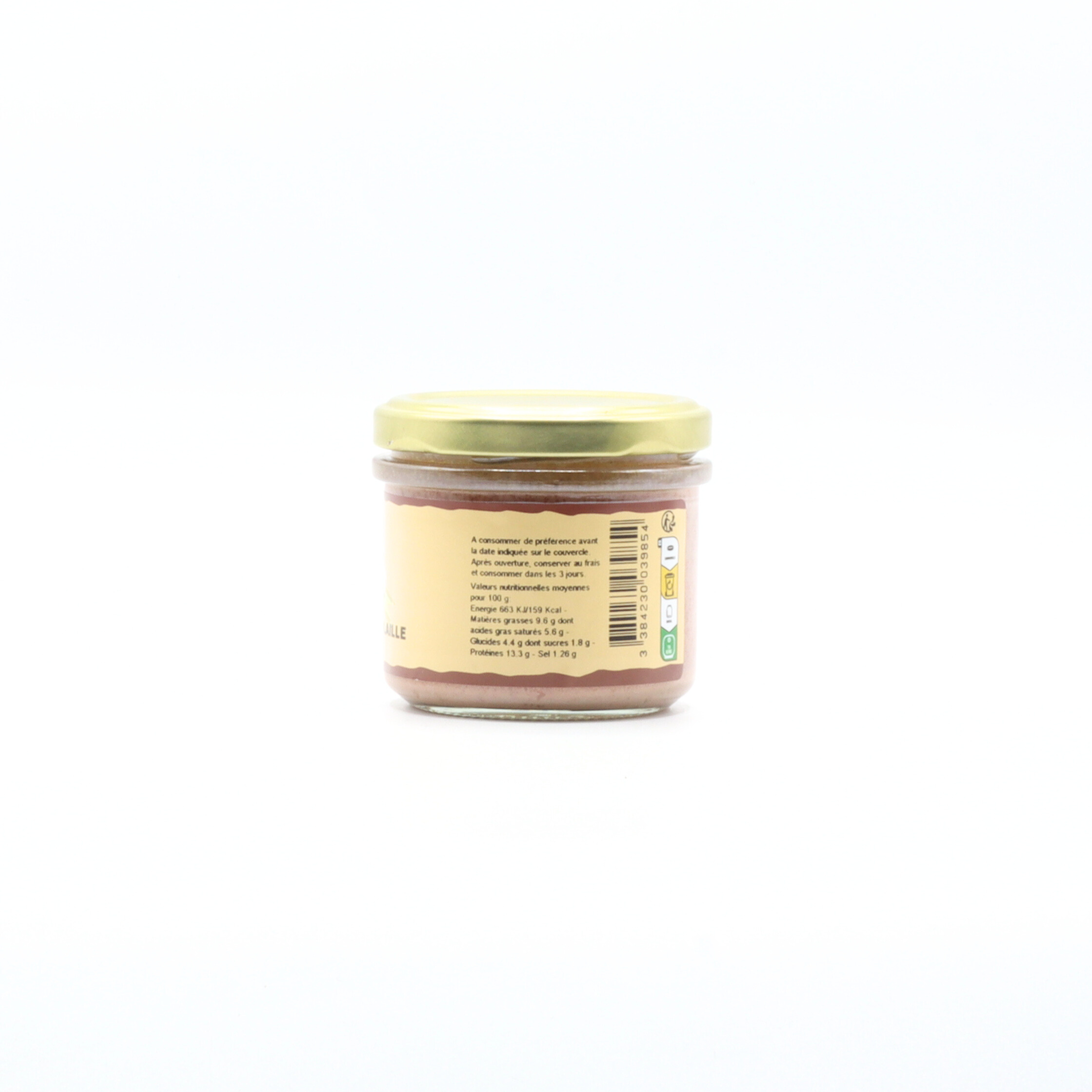 COMPOSITION MOUSSE DE FOIE DE VOLAILLE AUX CEPES