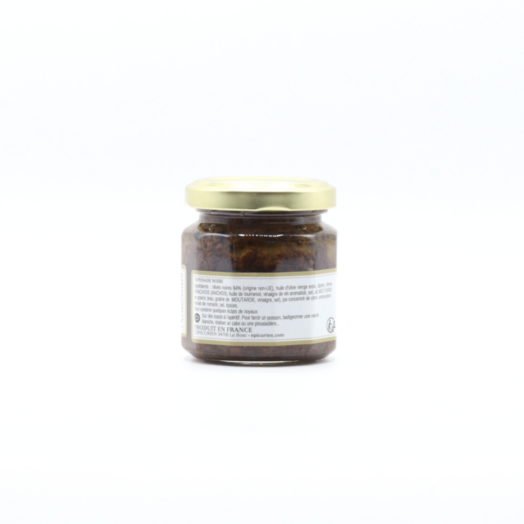 Composition Tapenade noire l'Epicurien