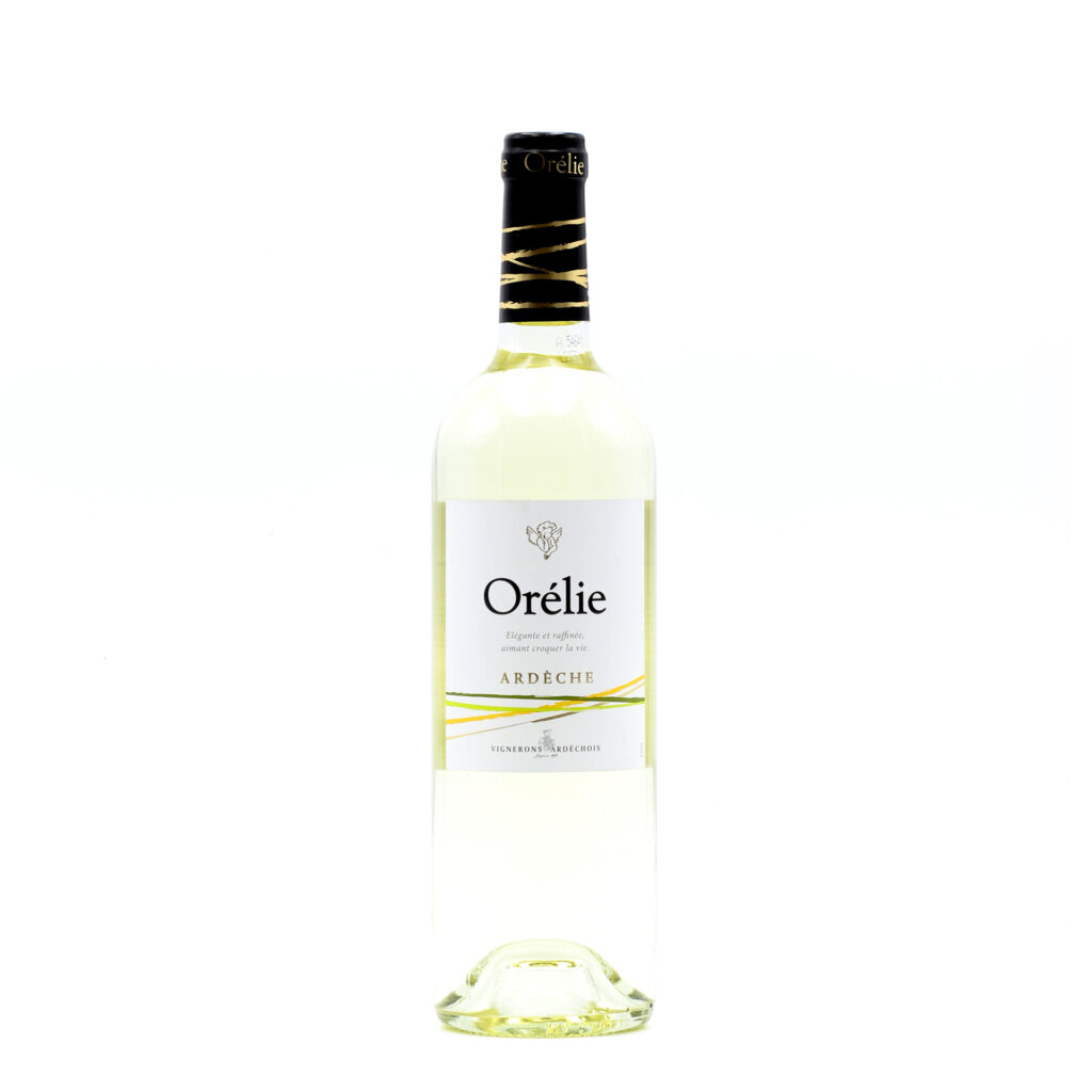 Orélie blanc vin d'Ardèche