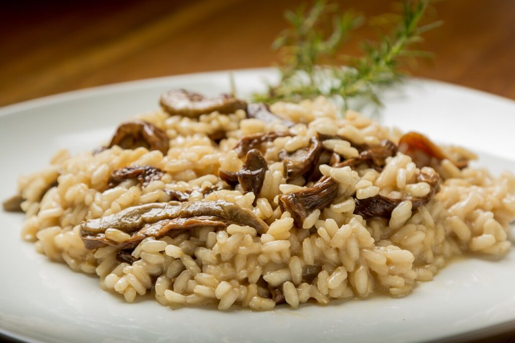 Risotto aux chanterelles