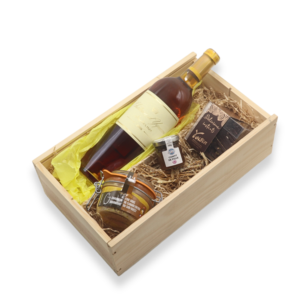 Caisse garnie Château Yquem à 586.20 € TTC