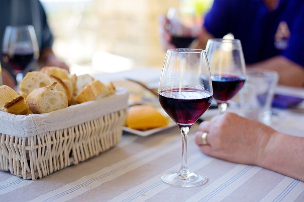 Dégustation du Collioure rouge