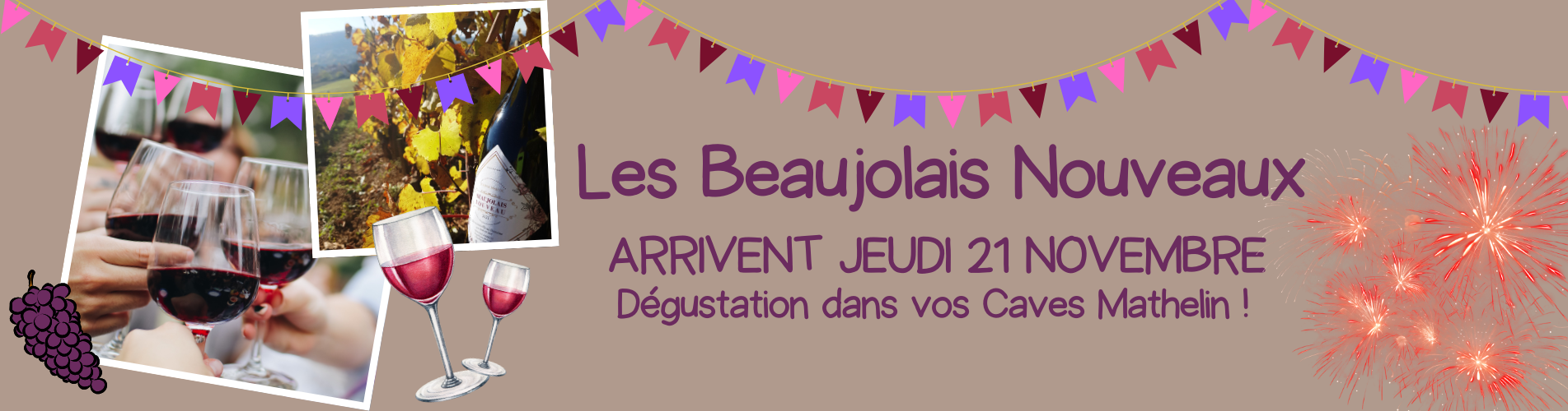 Les Beaujolais Nouveaux 2024