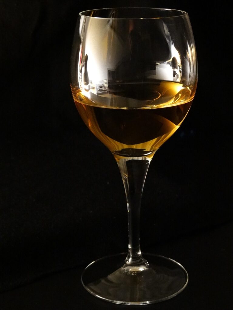 Verres à vin doux